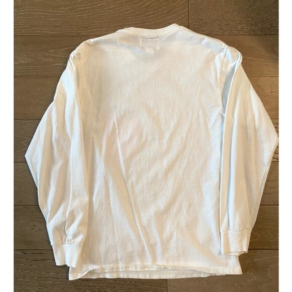Nothin' Special NYC White Cotton Long Sleeve Shirt Mens size M - Picture 3 of 4